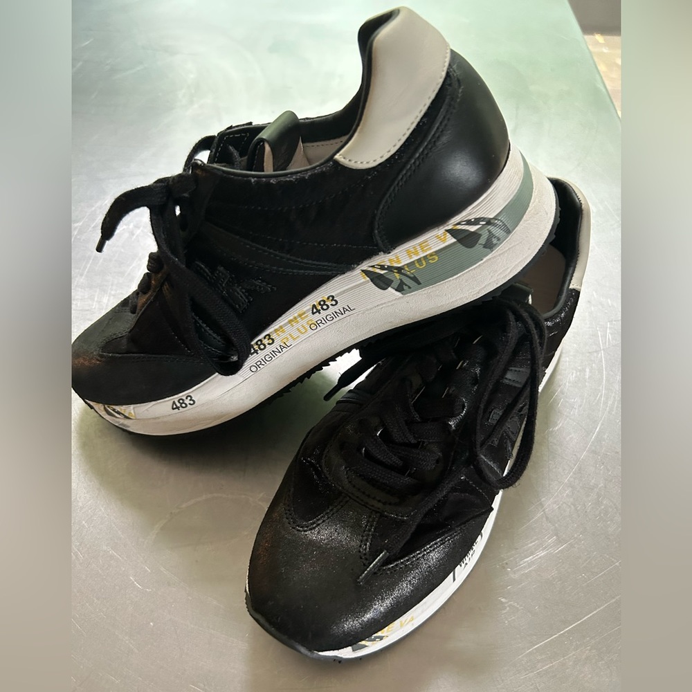 Premiata 483 Original Sneakers. EUC Size 38
